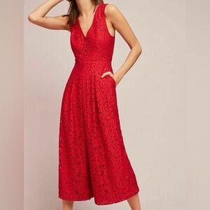 Anthropologie Wide-Leg Jumpsuit